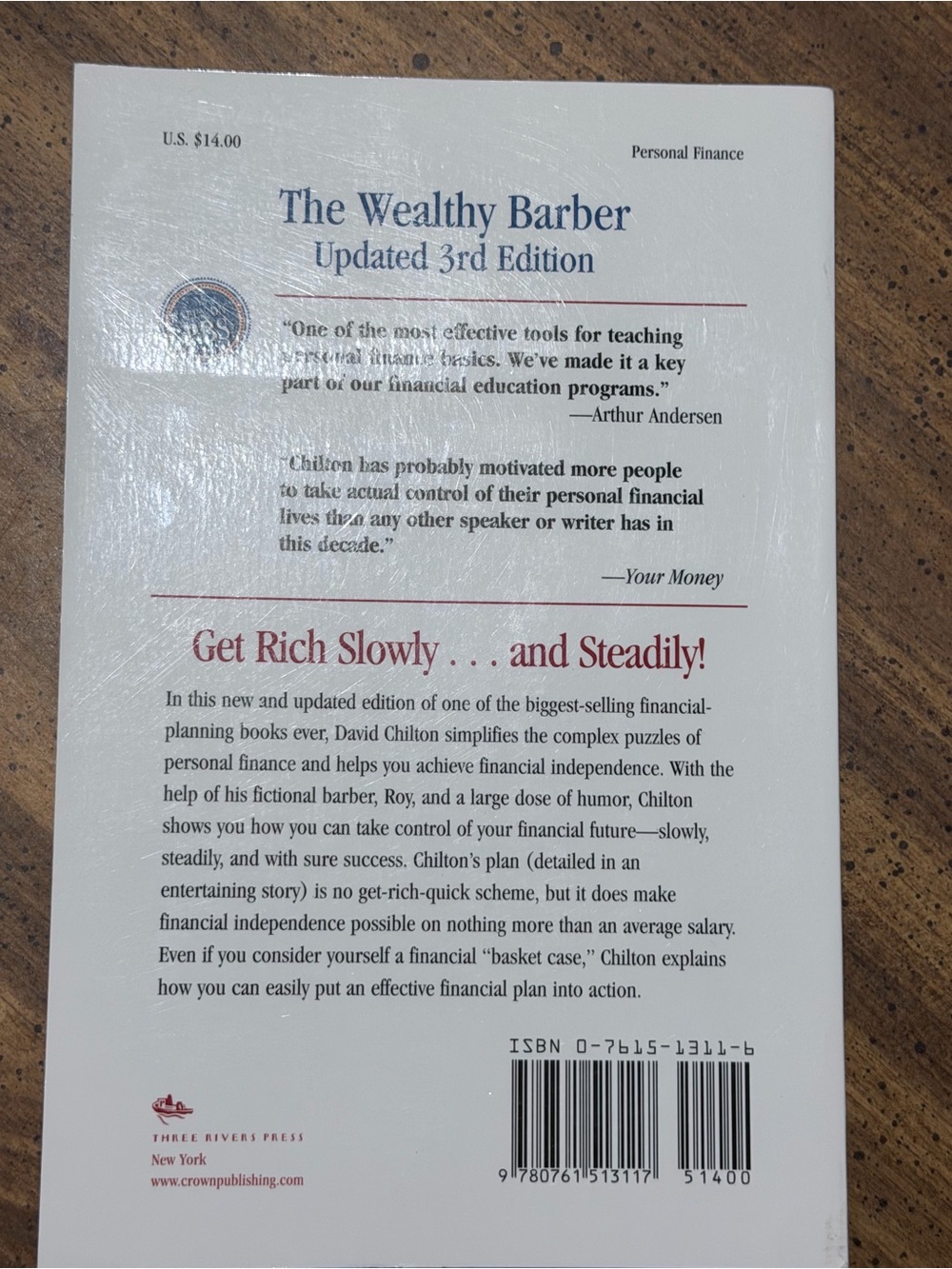 The Wealthy Barber - White Cover - Picture 4 of 6